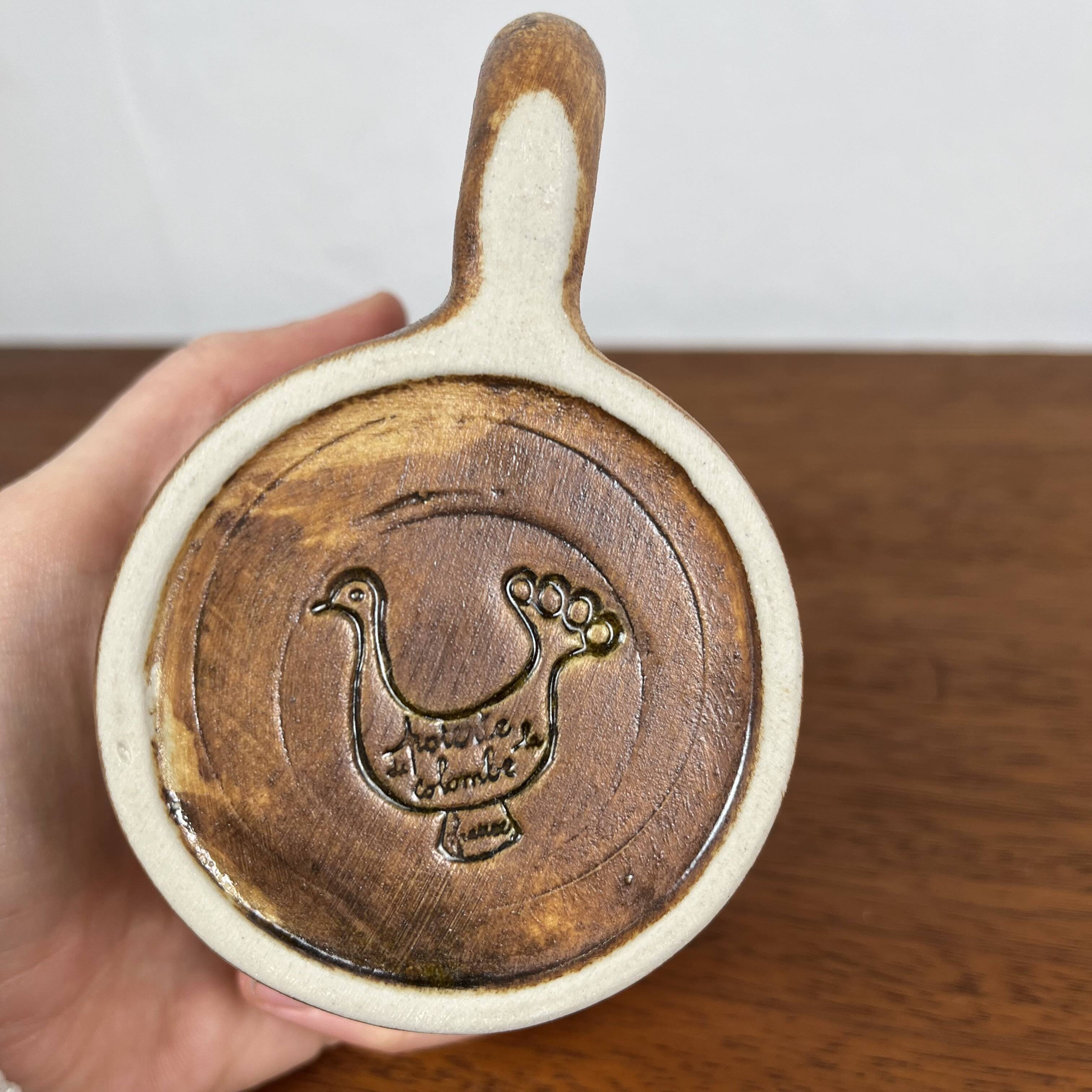 Set of 4 coffee/tea cups "La Colombe", 1950/60