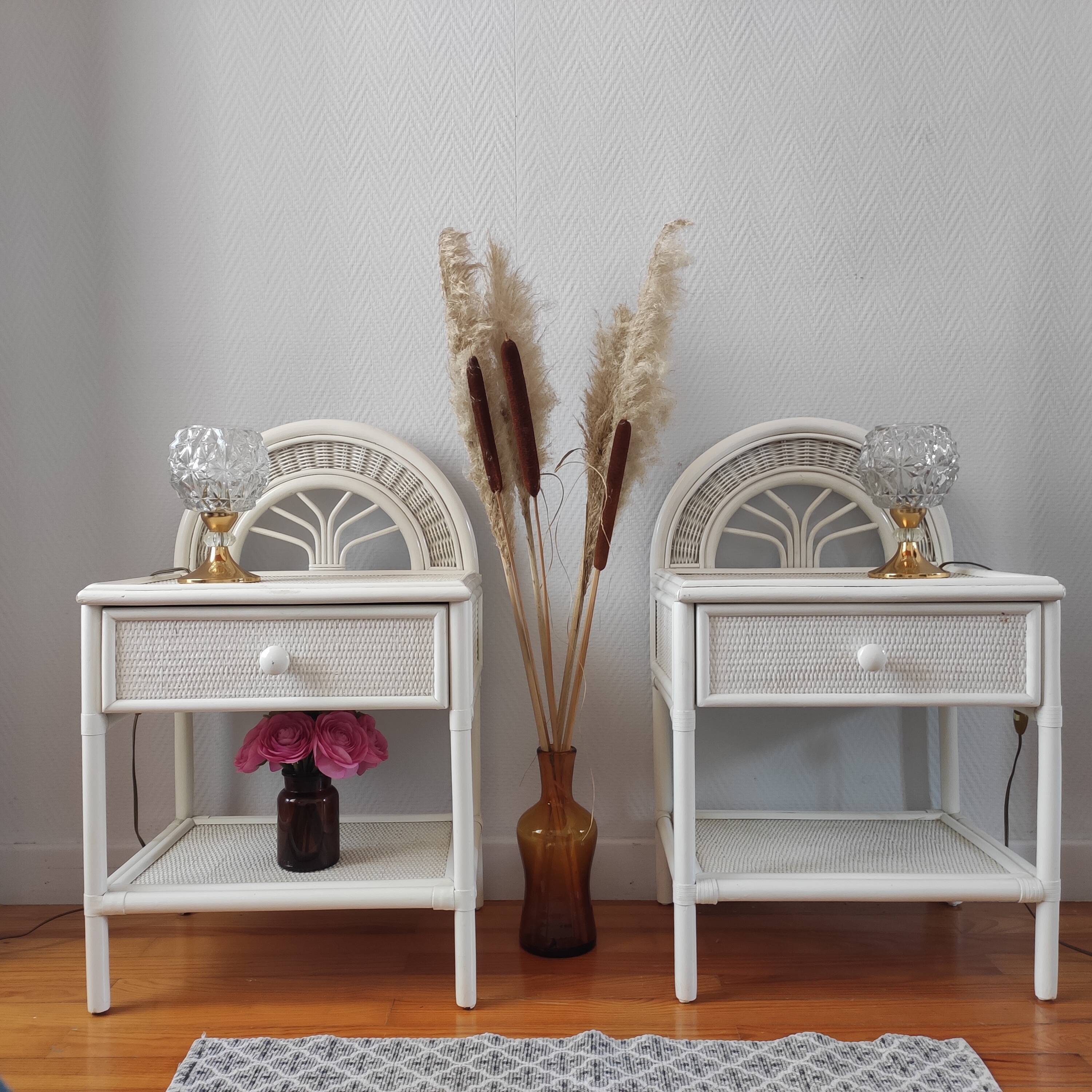 Pair of bedside tables