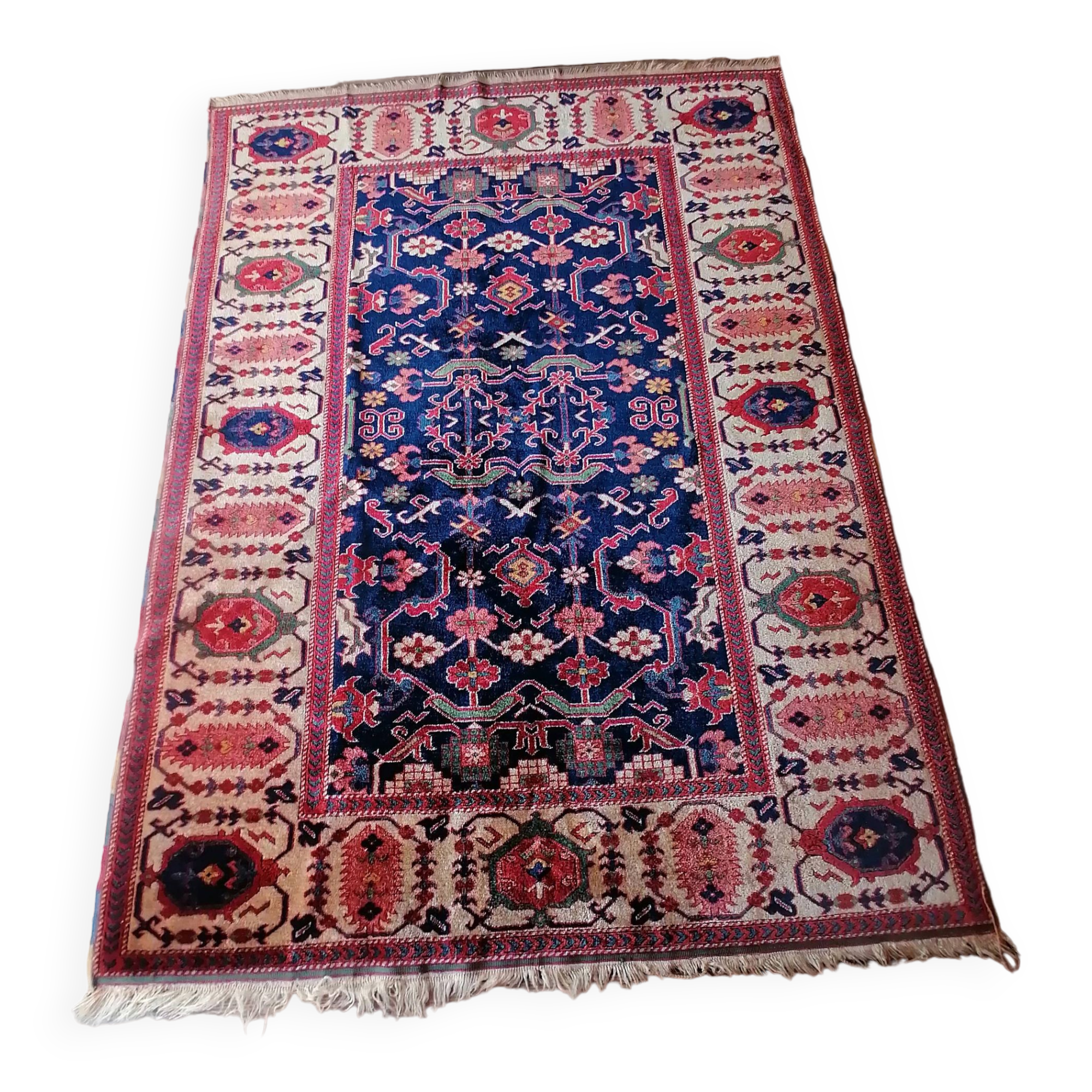Antique Persian Heriz Afshar rug 200 x 276 cm