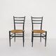 Set of 2 Chiavari Spinetto chairs, Italy 1960's