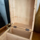 Old wooden plug box