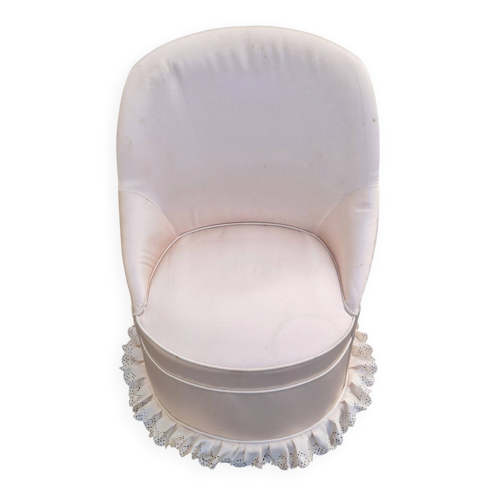 vintage fabric seat