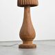 Large Brutalist Gouge Lamp, circa 1970