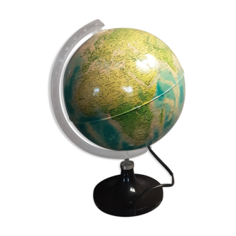 Globe terrestre mappemonde année 70