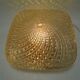 Gold glass ceiling lamp