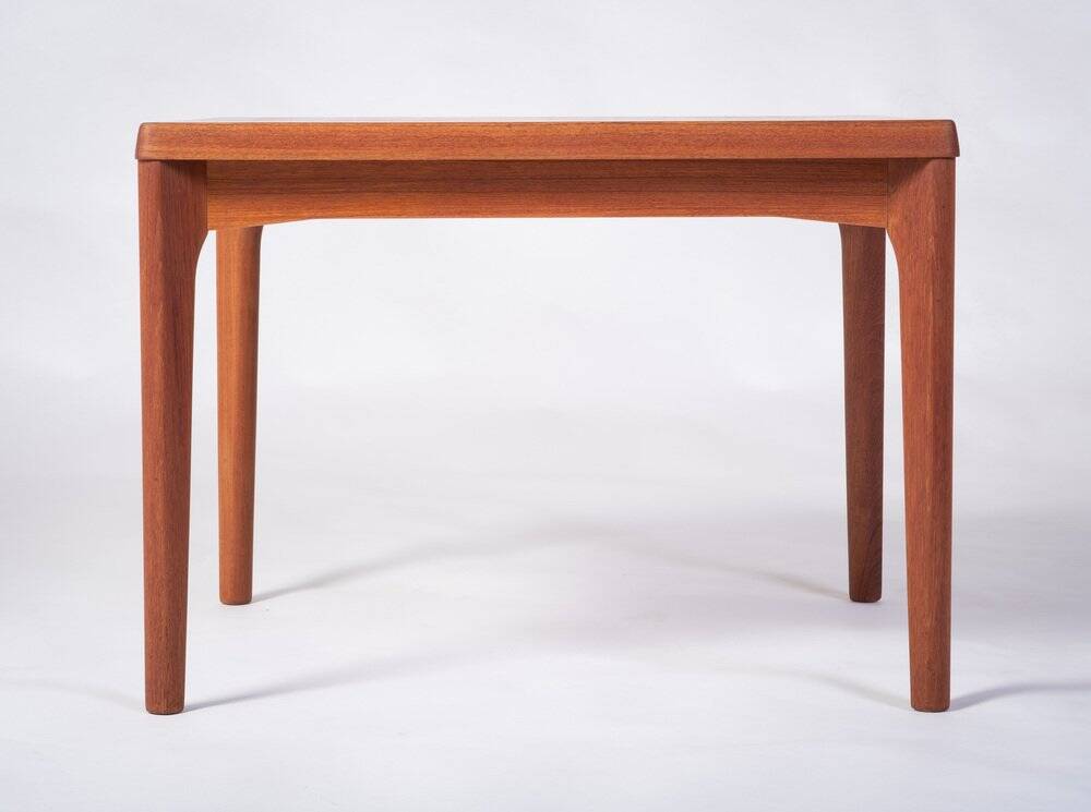 Square Teak Coffee Table by Henning Kjærnulf for Vejle Chairs & Furniture Factory, 1960s
