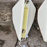 Pair of Murano mirror wall lights from the 50s