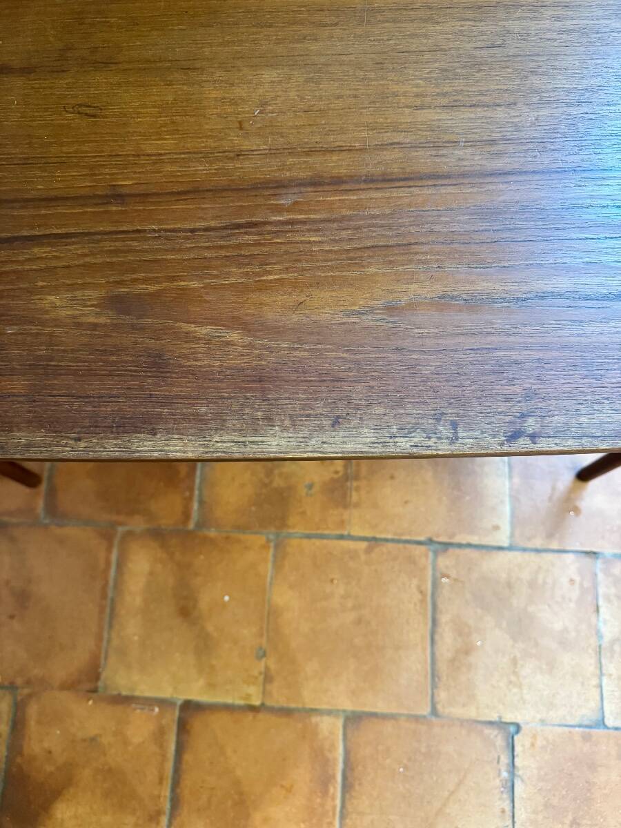 Teak desk by Gunnar Nielsen Tibergaard for Tibergaard, Denmark, 1960s