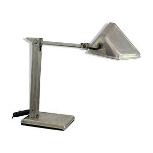 lampe de bureau chromée