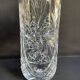 Cylindrical vase – handmade cut crystal