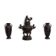 Chinese bronze vases