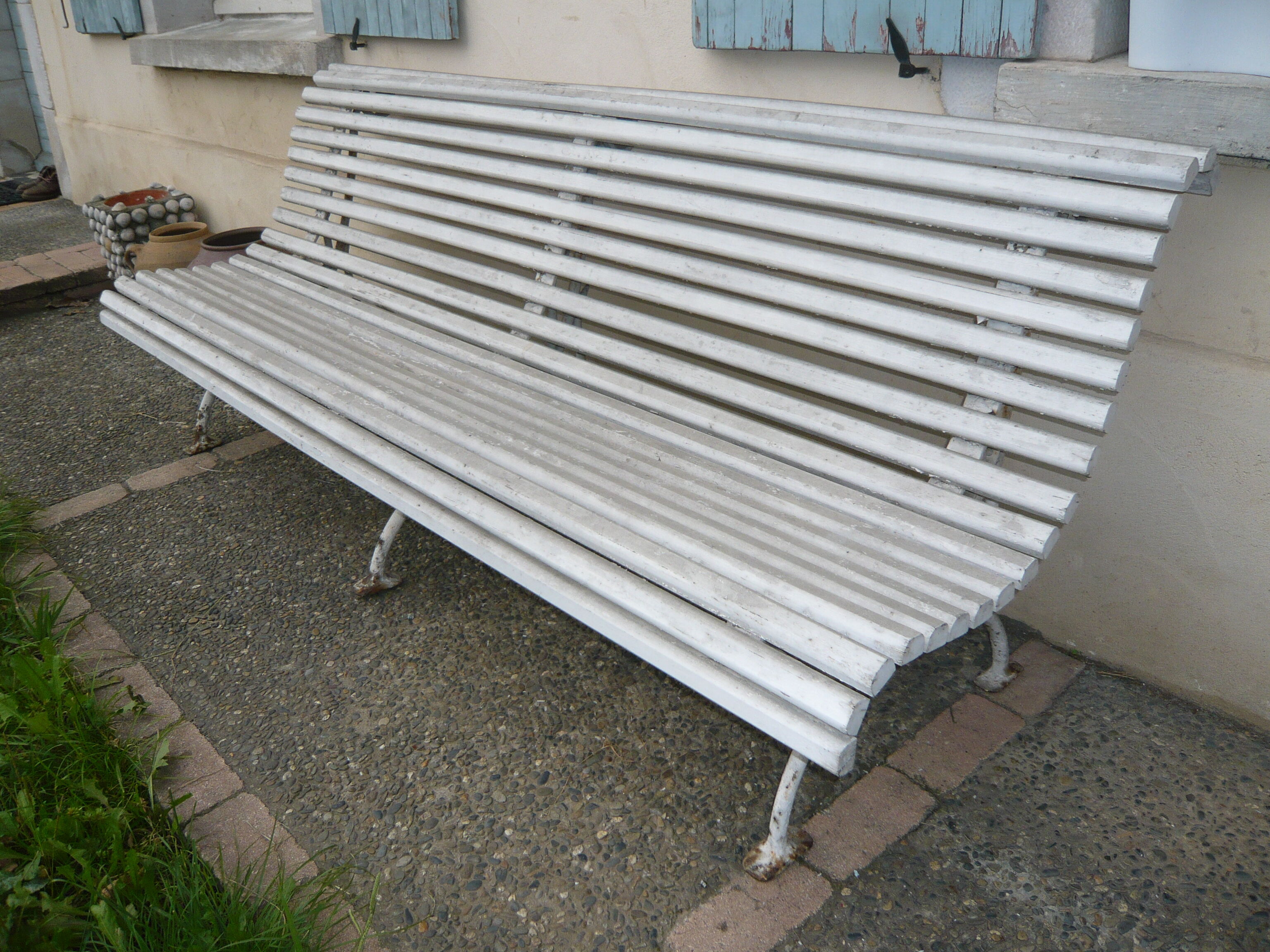 Banc de jardin ancien