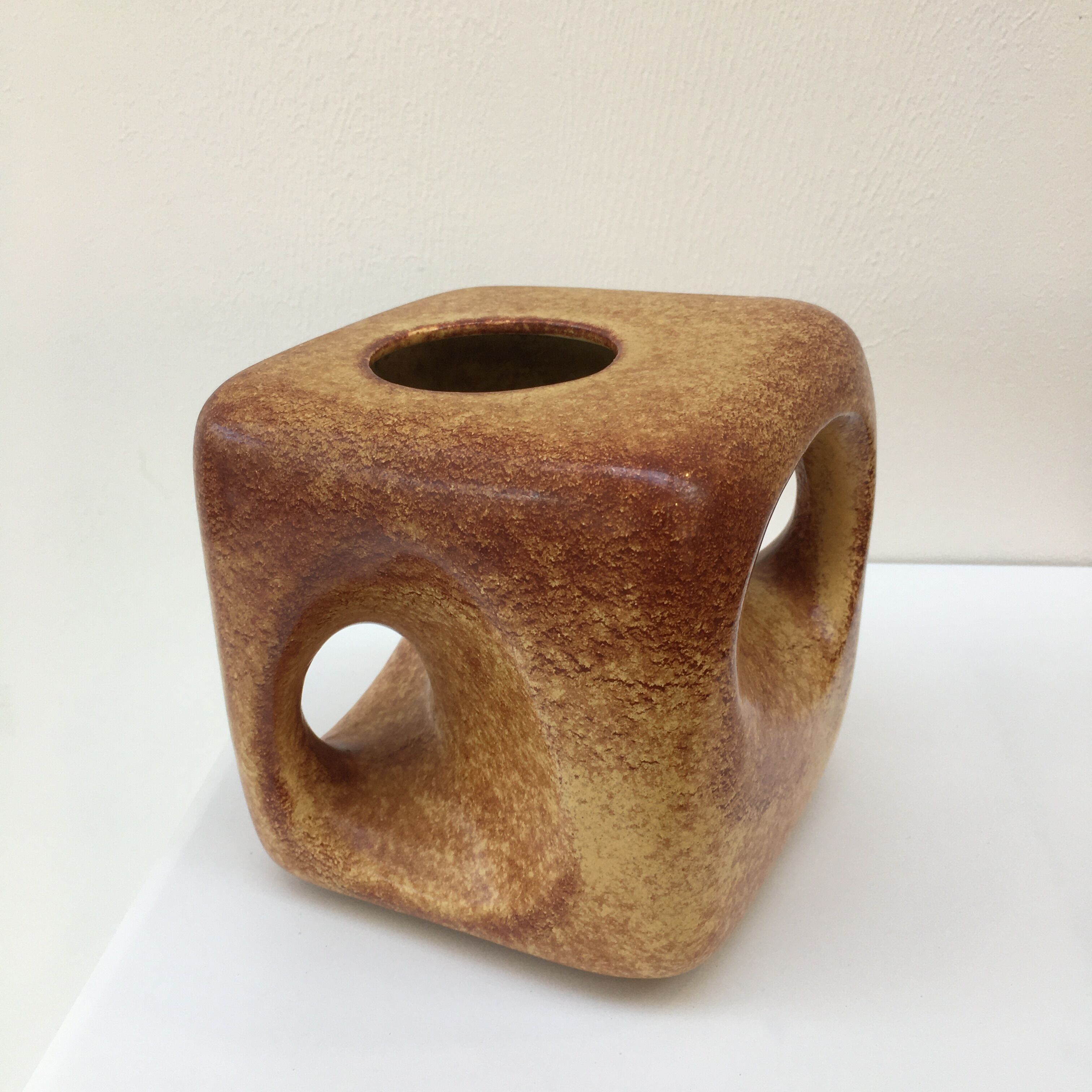 Vintage Italian ceramic vase 60s