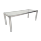 Glass and aluminum dining table by kho liang ie, the netherlands 1974