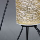 1960s Table Glass Lamp by Pokrok Zilina, Czechoslovakia
