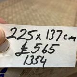 Turkish rug 225x137 cm wool