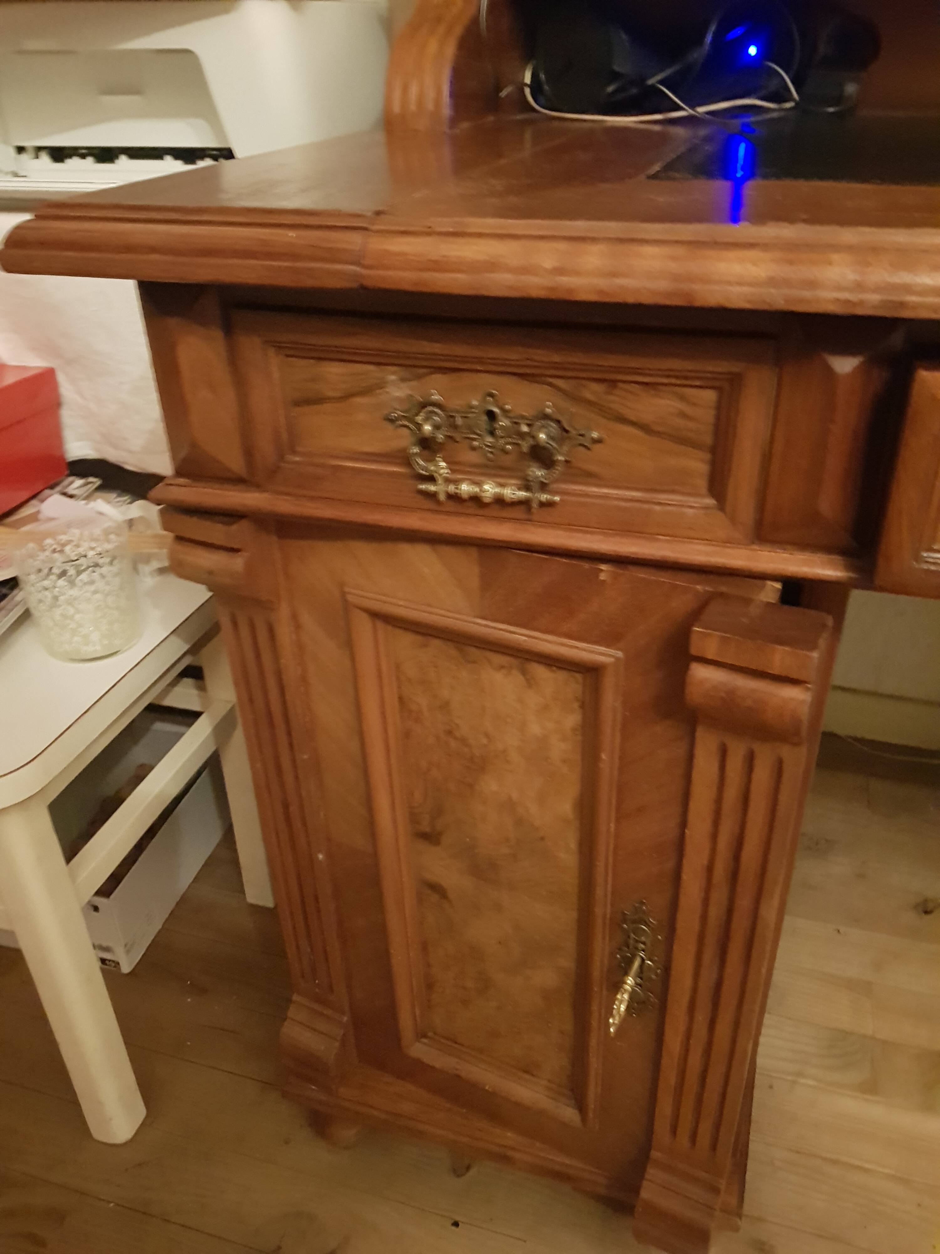 Antique Louis XVI / Empire style graduated desk