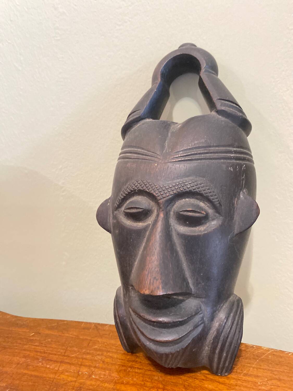 Pair of ethnic masks