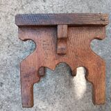 Small vintage footrest bench