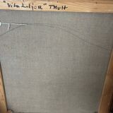 Mid Century Swedish Oil on Canvas – “White Lilies” by Torsten Hult