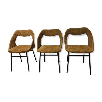 Lot de 3 chaises Paolozzi Zol