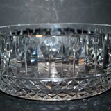 Tommy salad bowl crystal from saint-louis diamond and recut pearls
