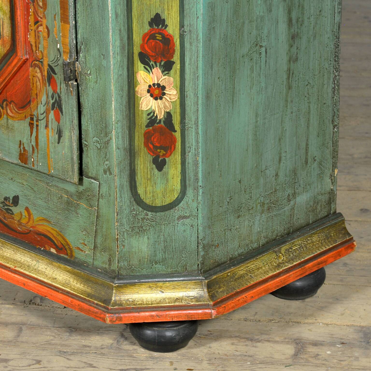 German wedding cabinet, dated 1824