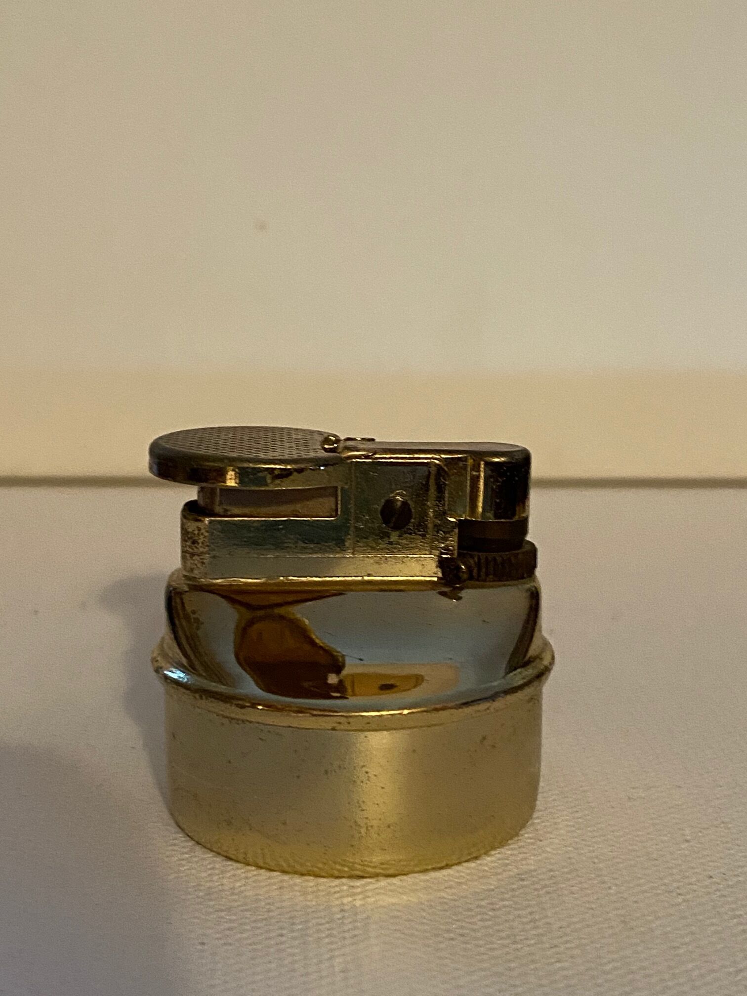 Table lighter in Onyx vintage 1960