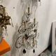 Florentine Tole Crystal Sconces Set of 2 1950’s