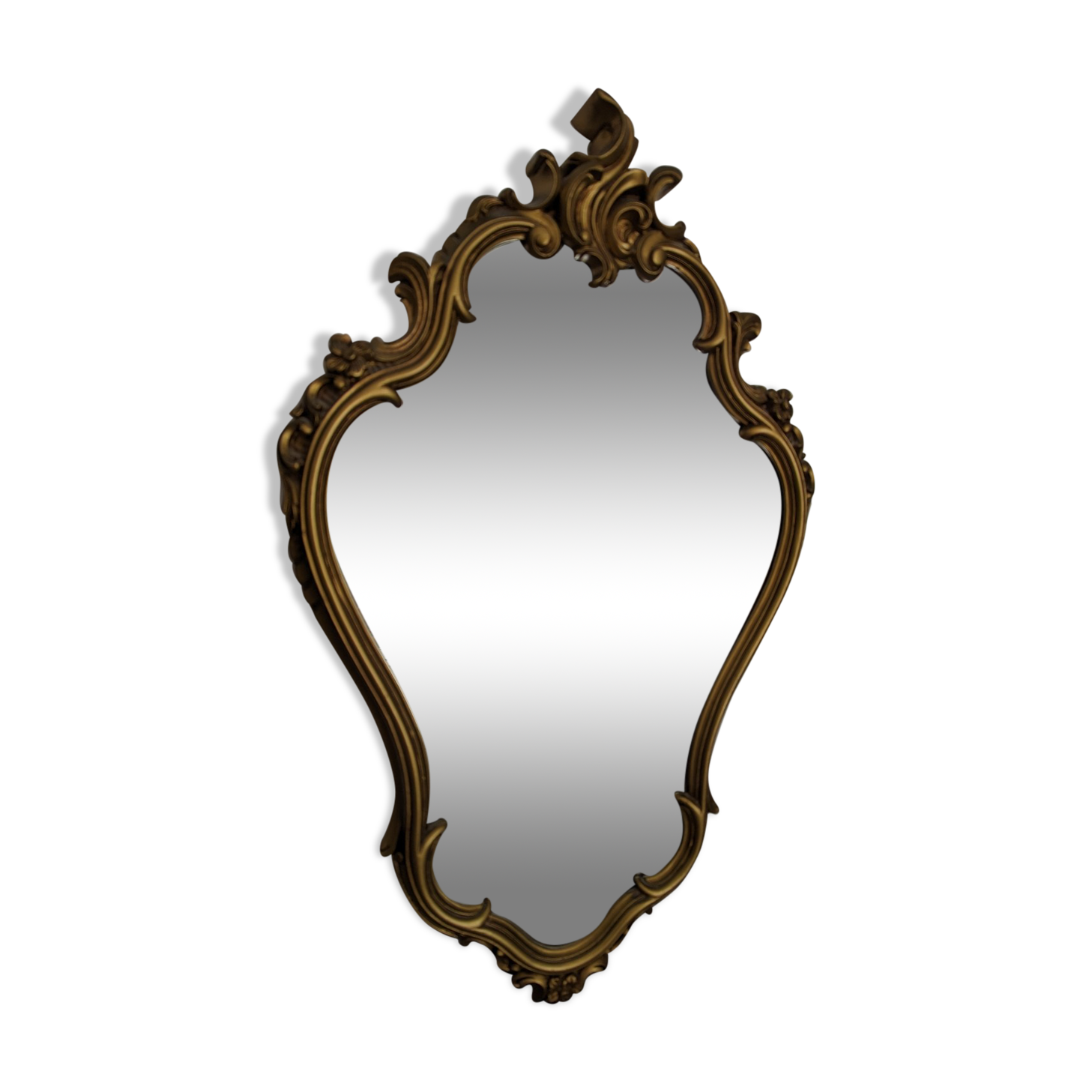 Louis XV style wooden mirror