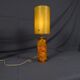 Pair of Prova fractal resin lamps, 1960