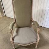 Voltaire Khaki Armchair