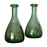 Duo de carafes vintage
