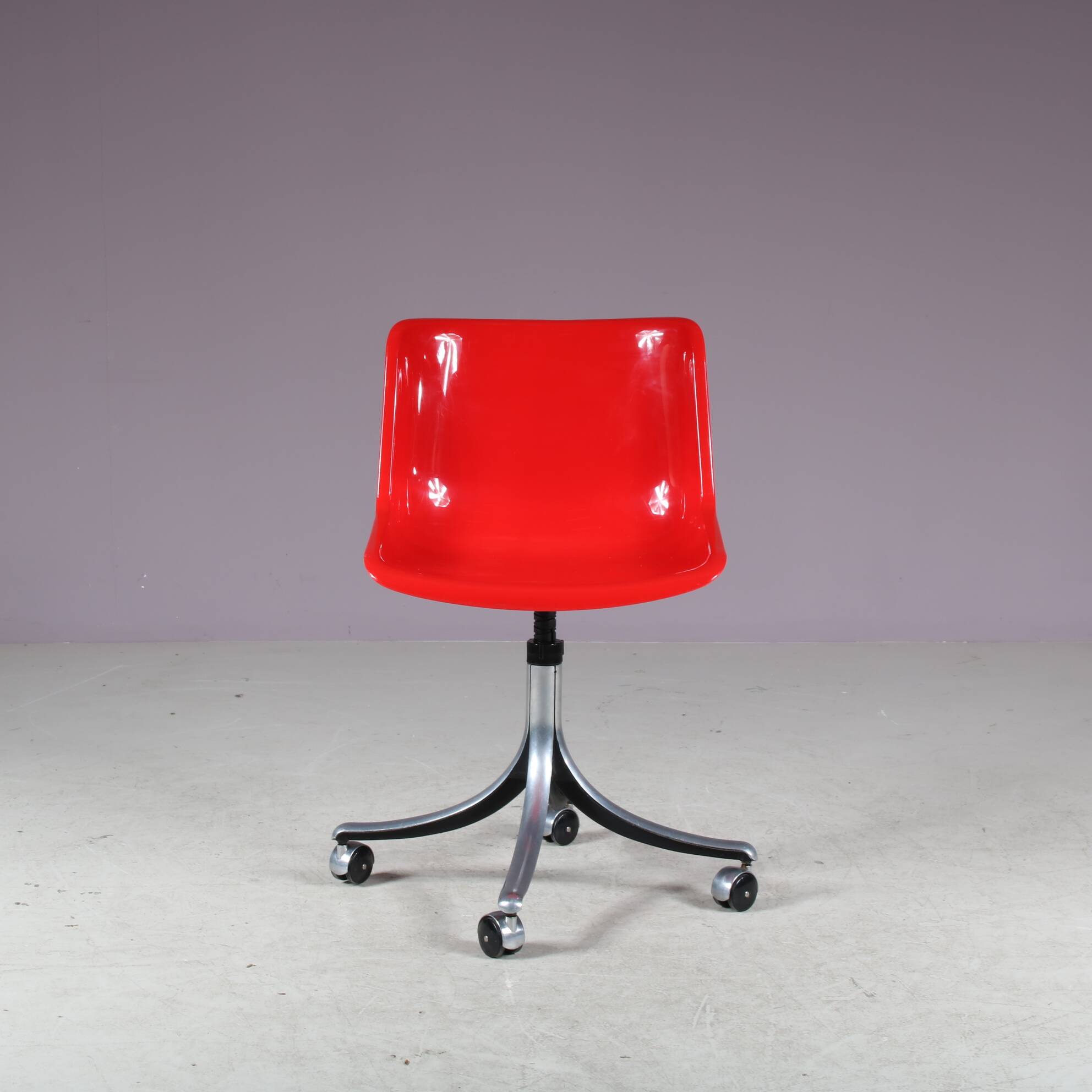 1980s “Modus” Desk chair by Osvaldo Borsani for Tecno, Italy