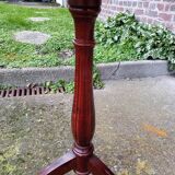 Marble table side or table pedestal table