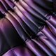 Togo 2-seater sofa in ultraviolet leather by Michel Ducaroy for Ligne Roset