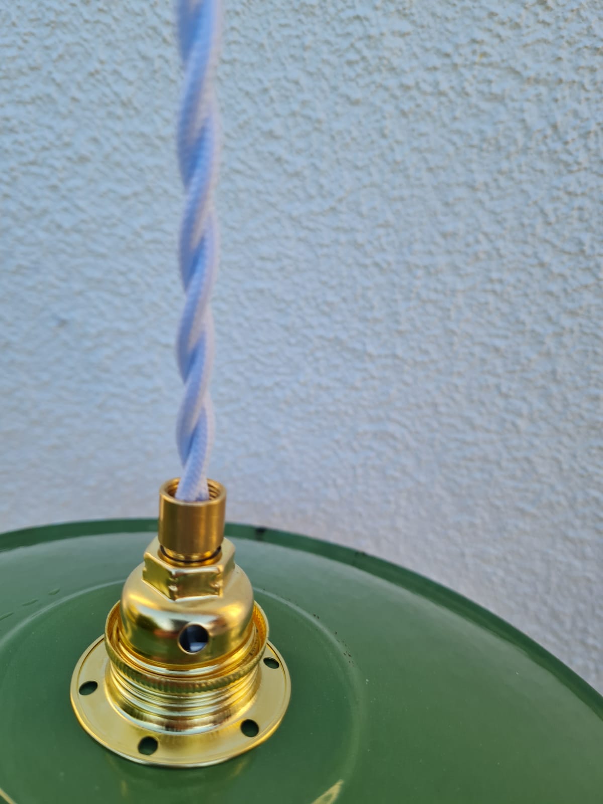 Suspension en tôle émaillée 1950