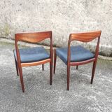 Pair of Scandinavian chairs