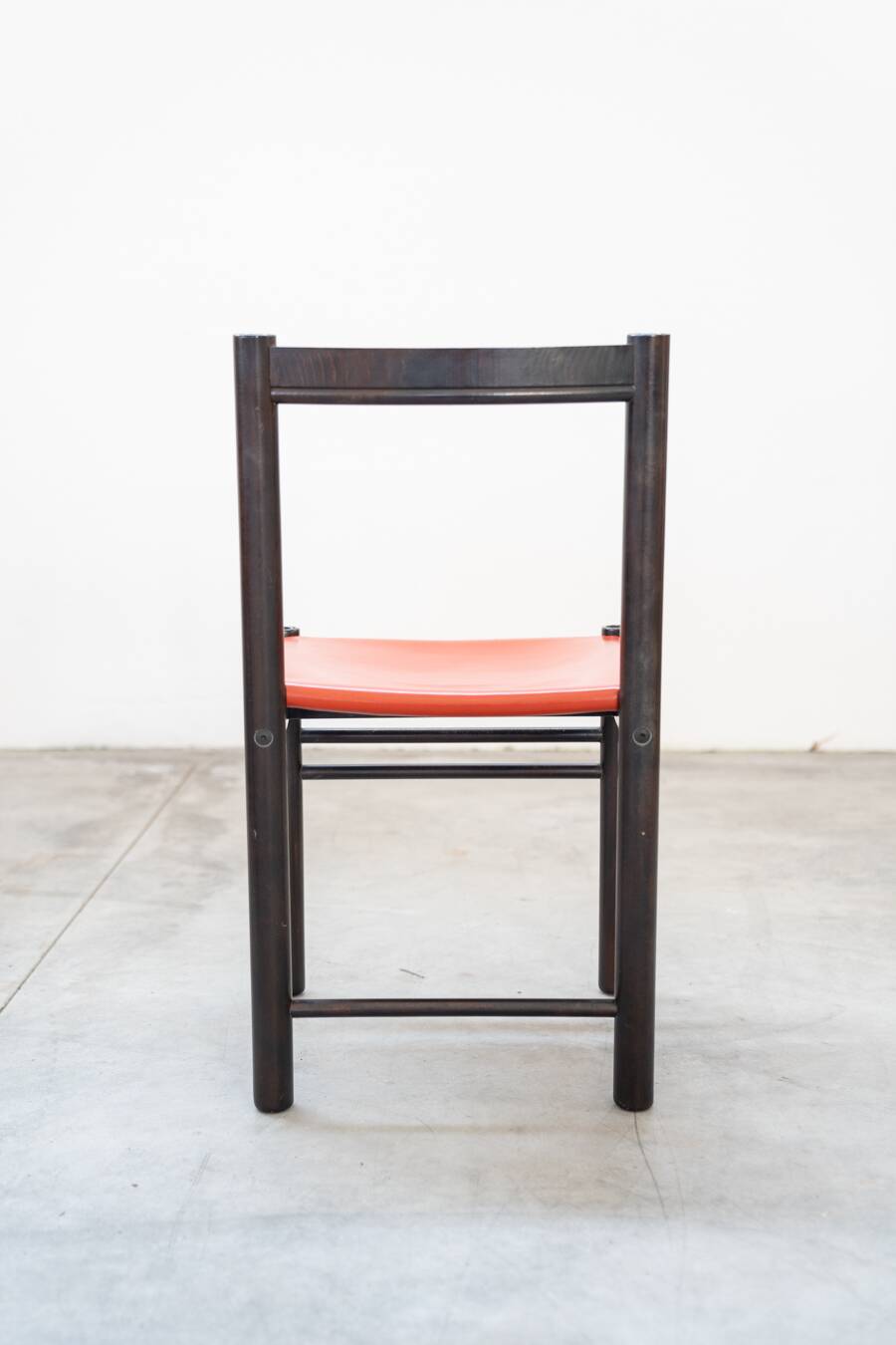 Table and 6 chairs mod. ibisco, 70's/80's