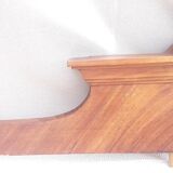 Pediment carved in walnut