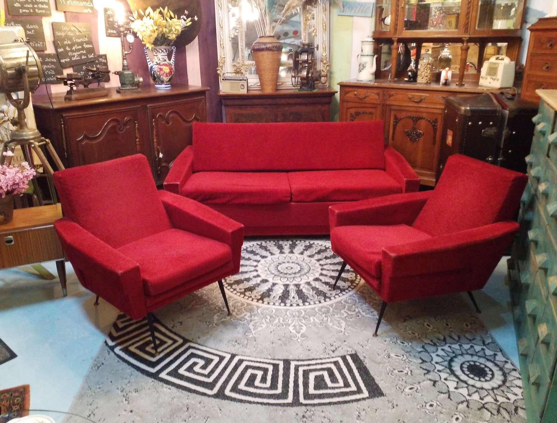 Salon des années 60 70