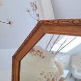 Vintage octagon mirror
