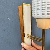 Glass wall lamp