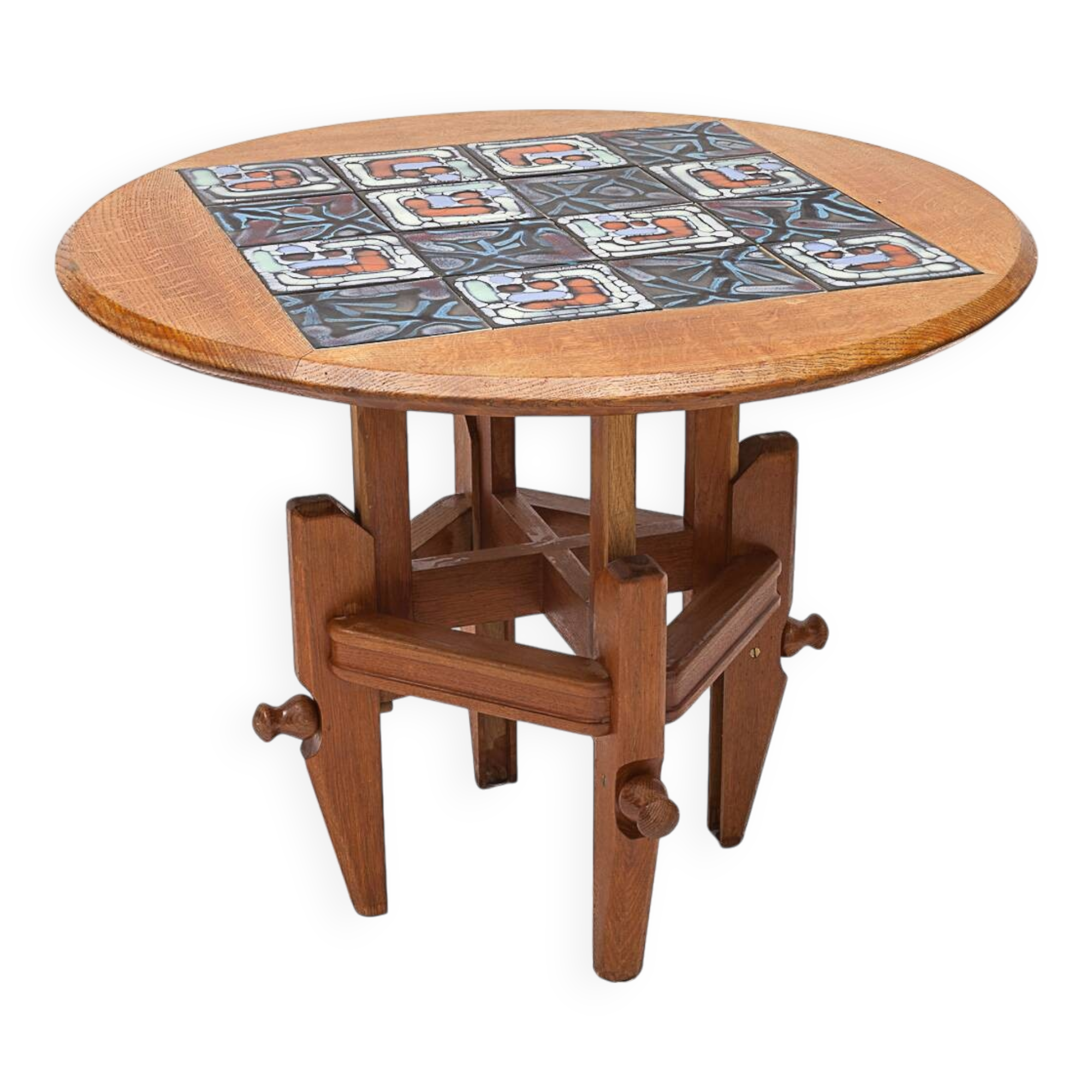 Monte-Baisse round table by Guillerme and Chambron
