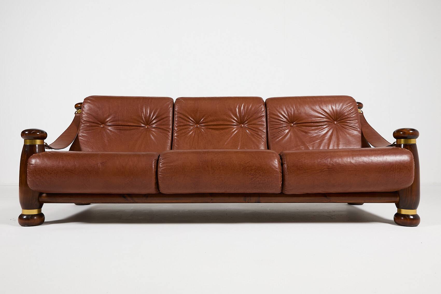 Italian Mid-Century Modern sculptural sofa from 1960’s