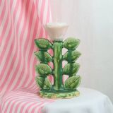 Ceramic candle holder / jewelry holder - Tulip model