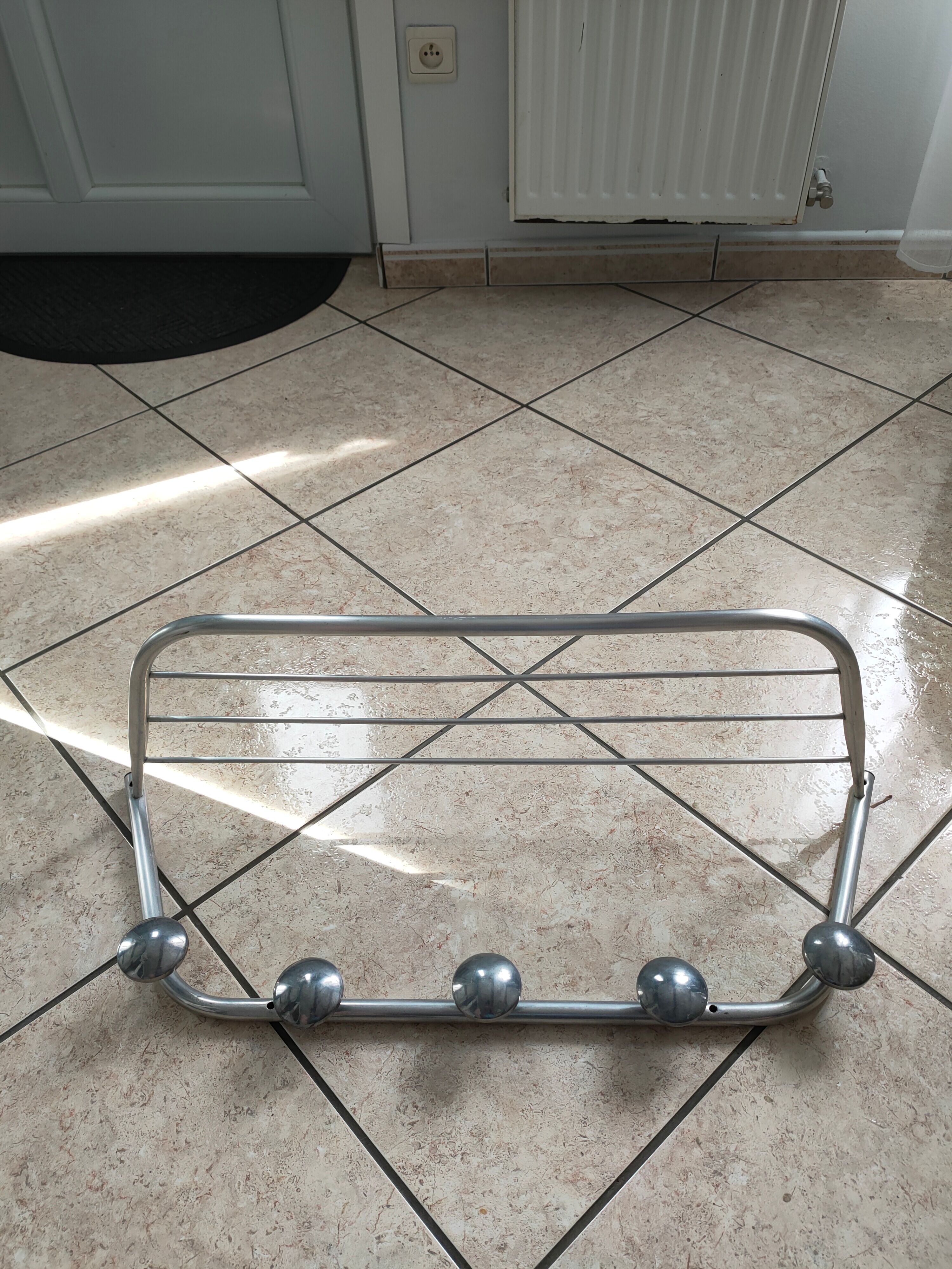 Coat rack alu des annèes 50
