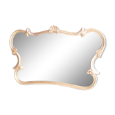 Old gilded Louis XV style mirror