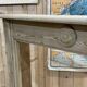 Fir fireplace mantel from the end of the 19th century