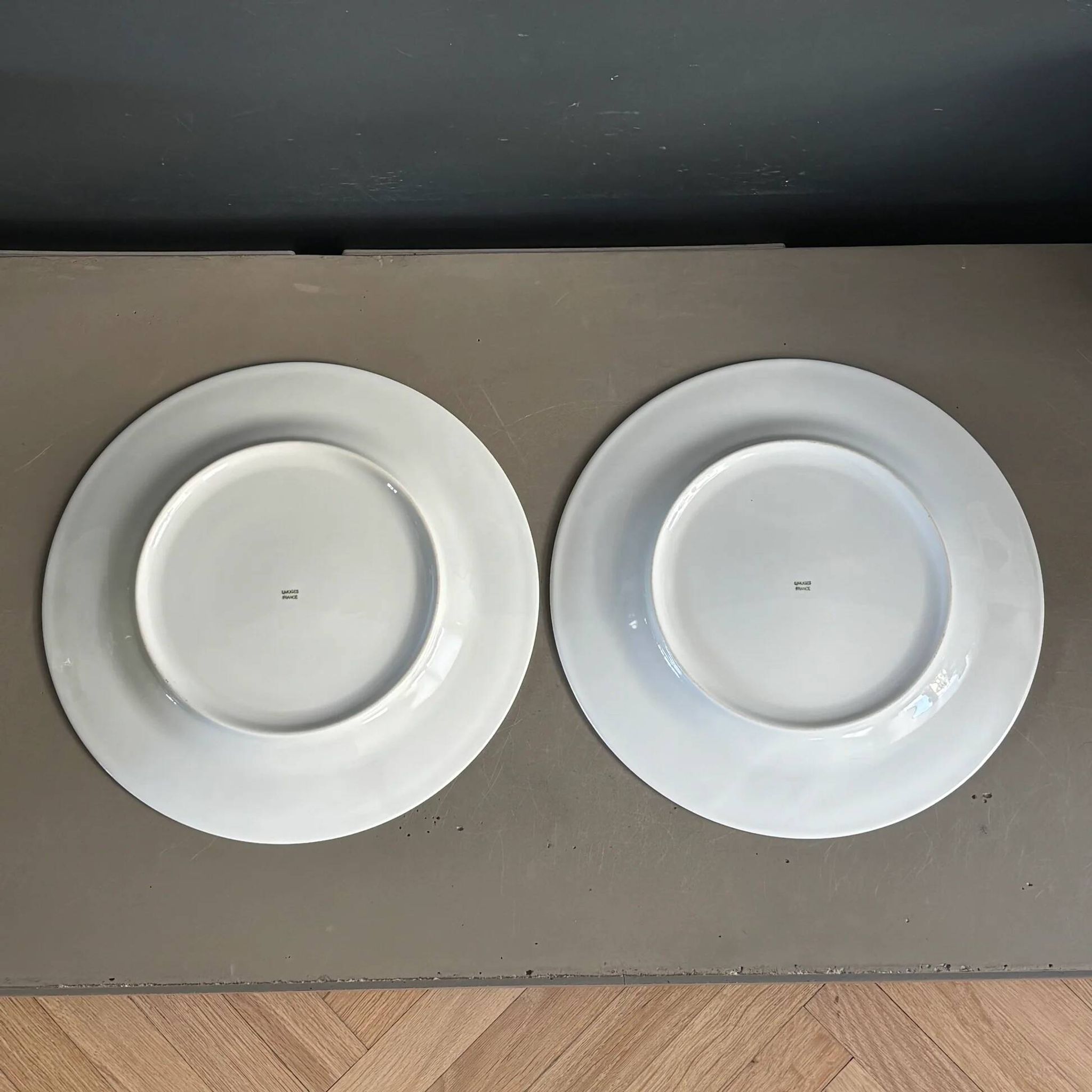 Pair of Picasso plates in Limoges porcelain - Ref 1324